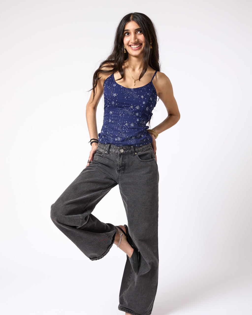 Pre-Order Sindhu Galaxy Beaded Tank