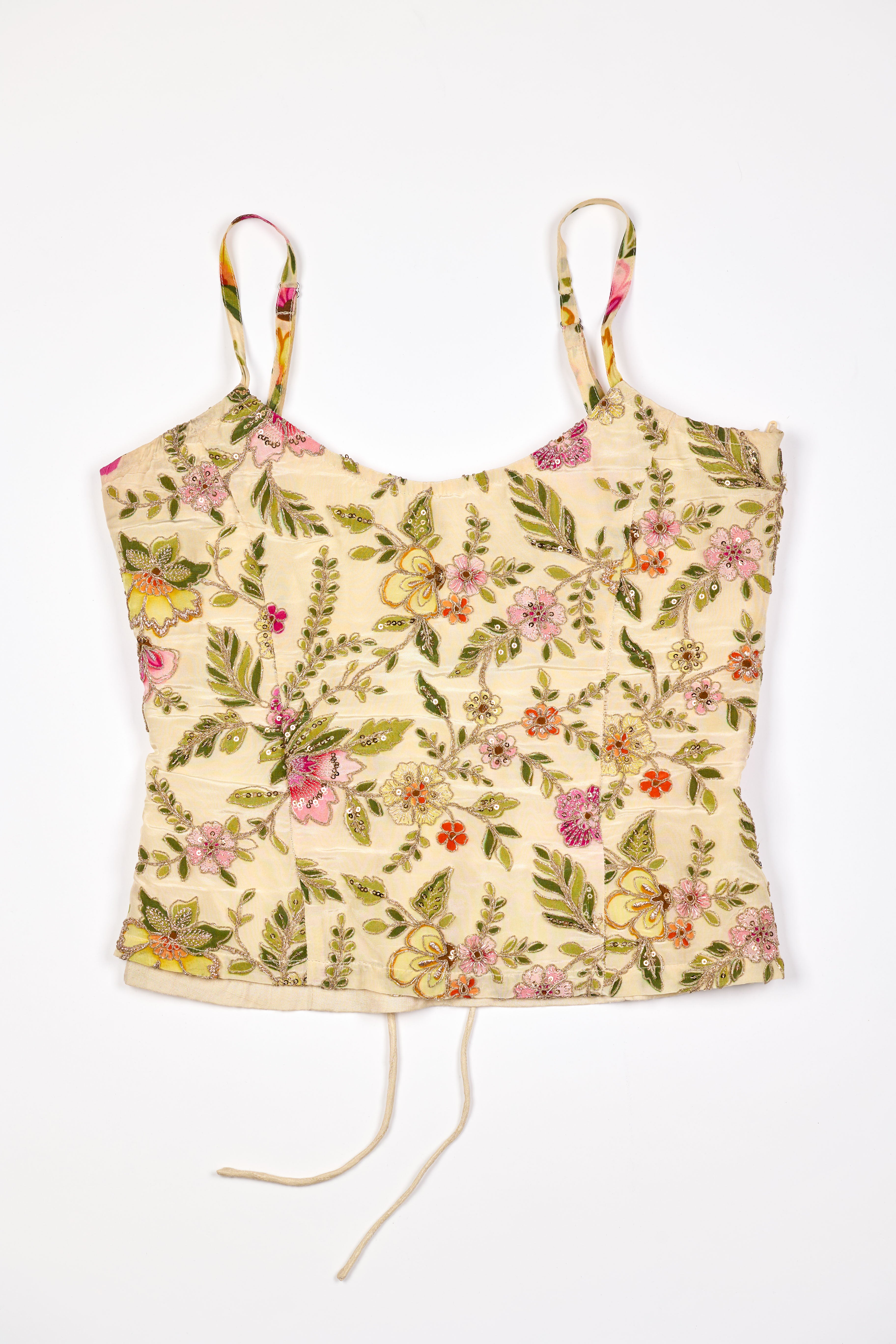 Shreya Flora Beaded Tank