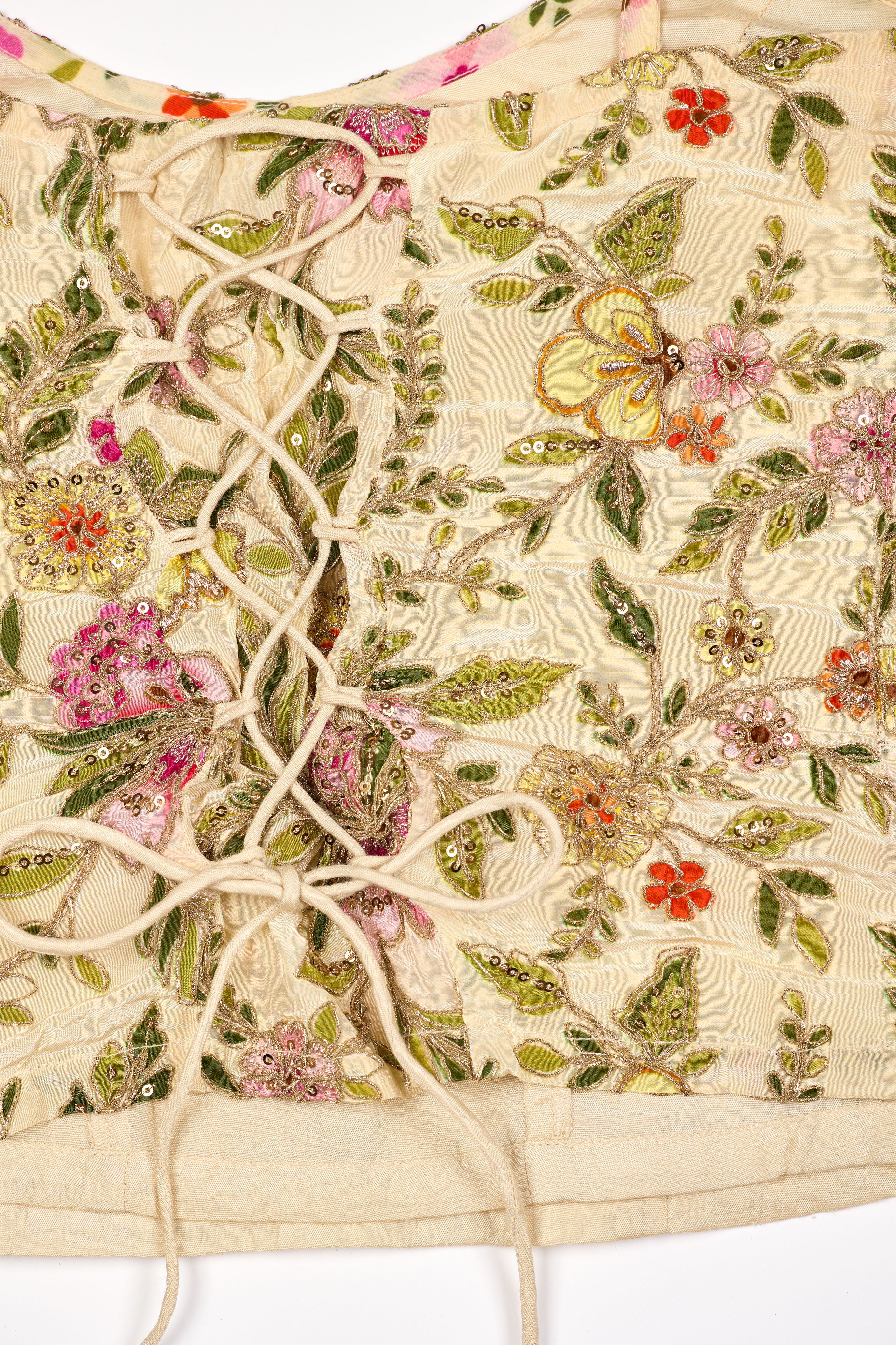 Shreya Flora Beaded Tank