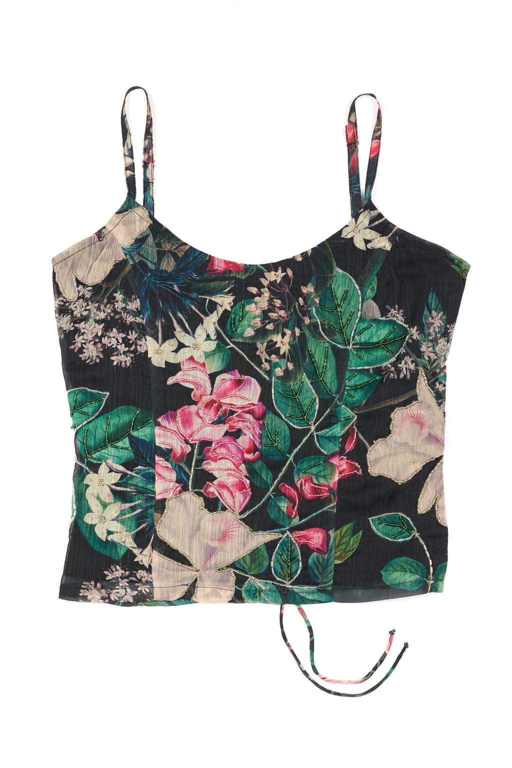 Namrata Jungle Beaded Tank