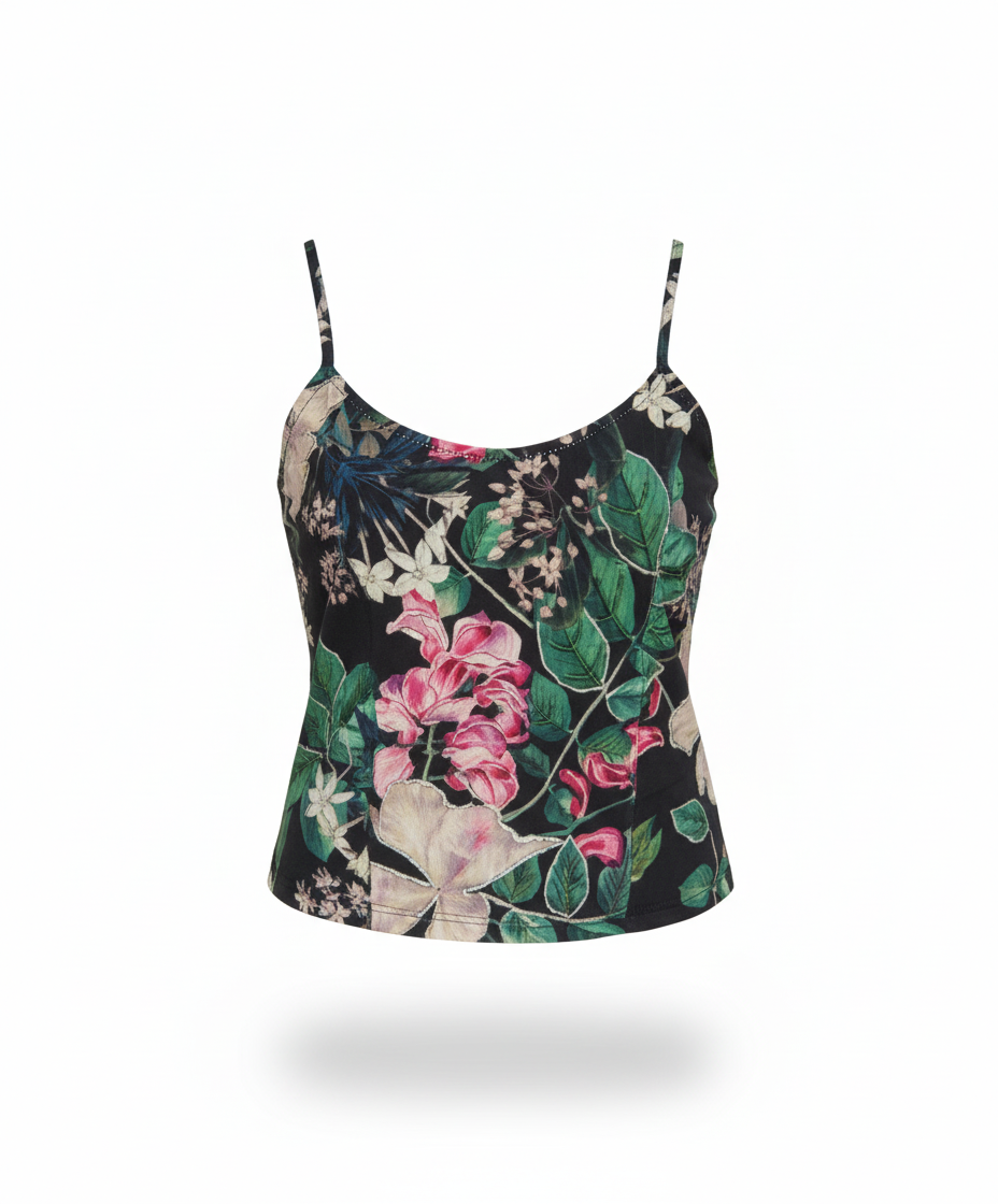 Namrata Jungle Beaded Tank