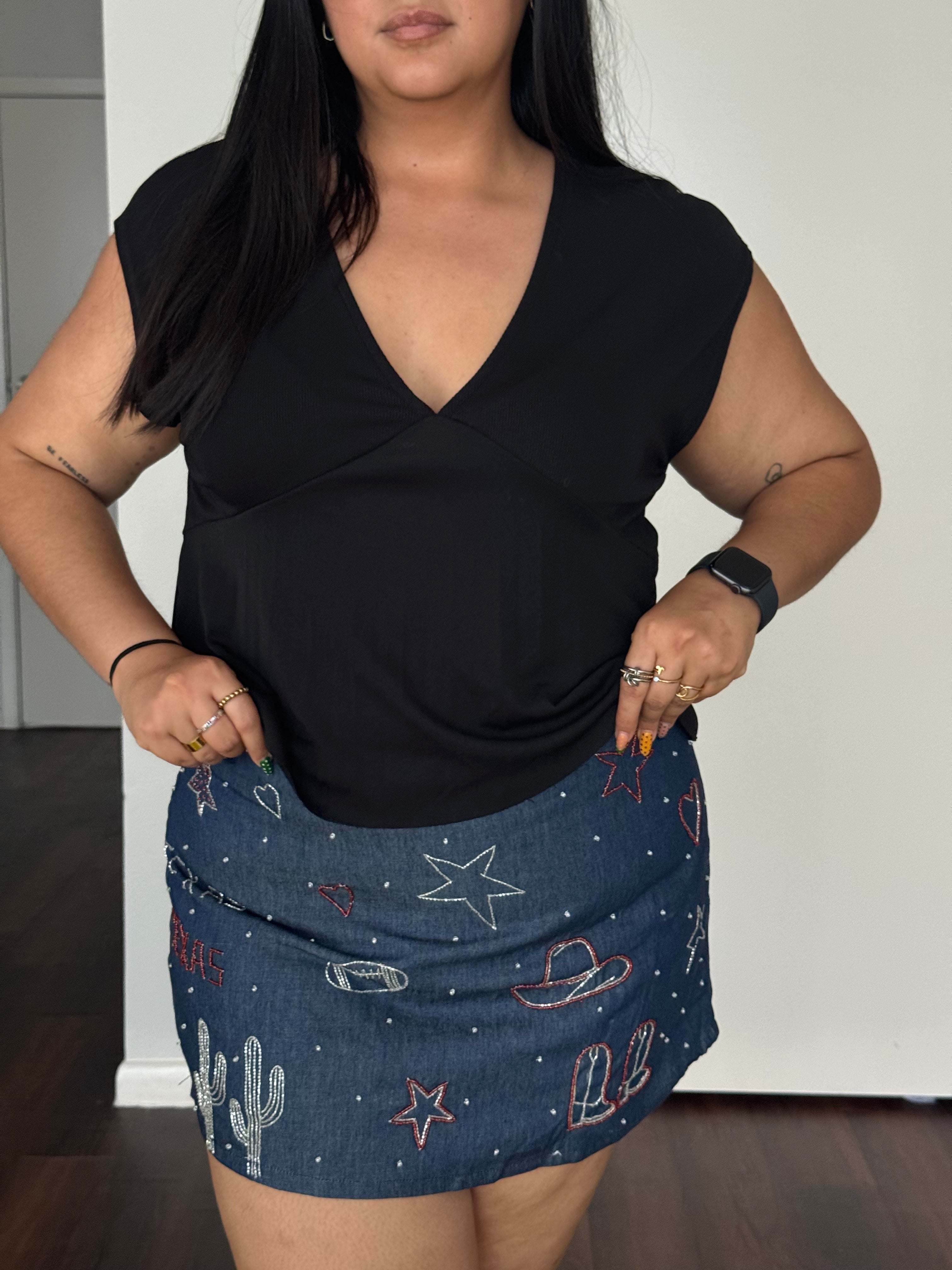 UT Game Day Beaded Skirt