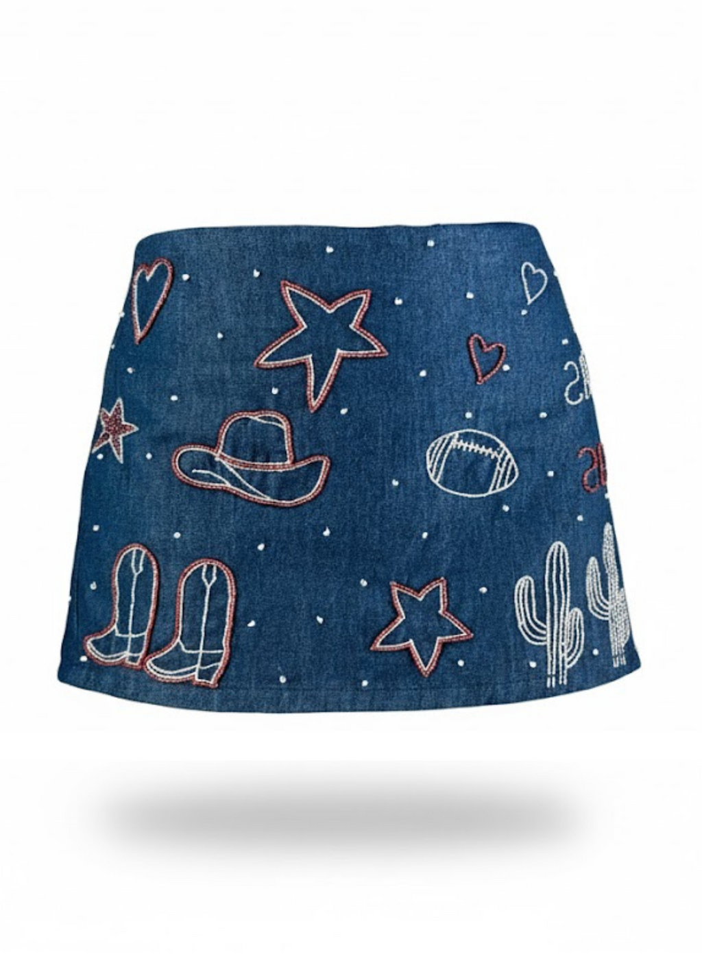 UT Game Day Beaded Skirt